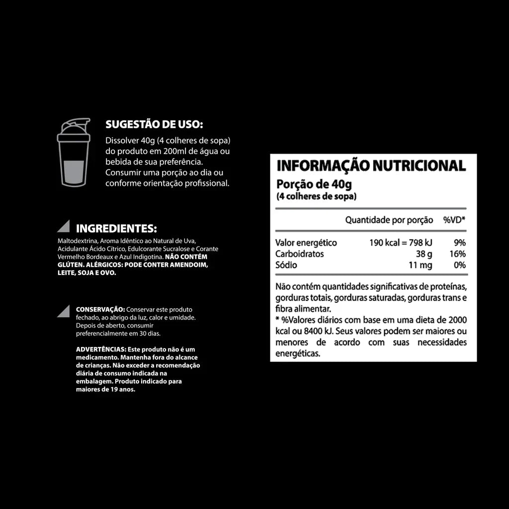 Maltodextrin Boost Energy 1kg - Dark Lab