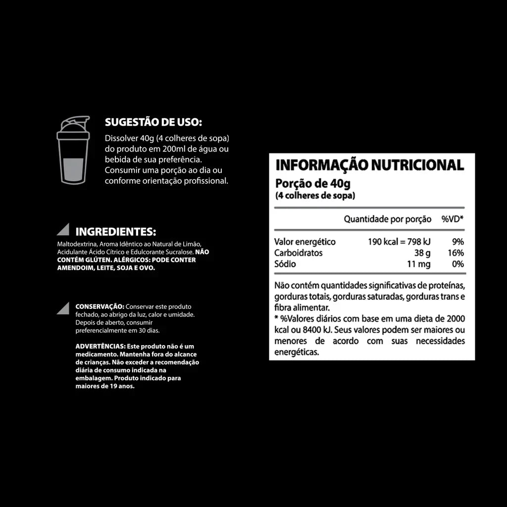Maltodextrin Boost Energy 1kg - Dark Lab
