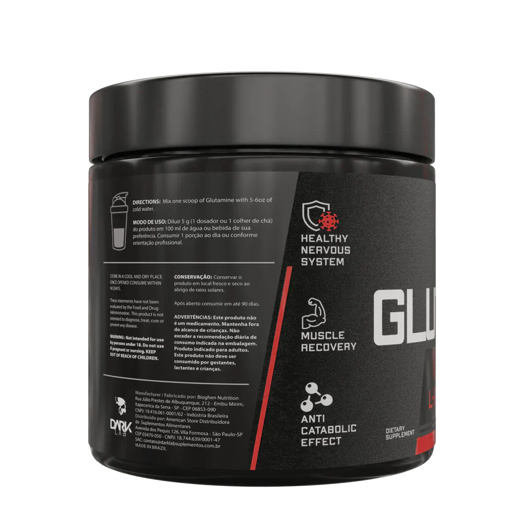L-Glutamine 300g - Dark Lab
