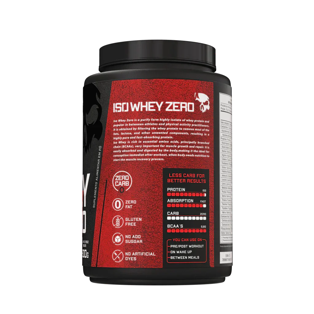 Iso Whey Zero 0 Carb 900g - Dark Lab