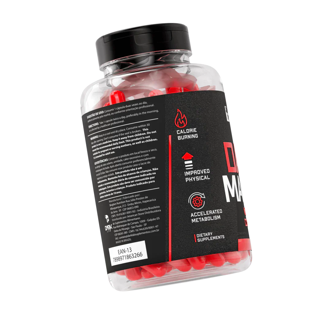 Termogênico Dark Mamba 60 capsulas - Dark Lab