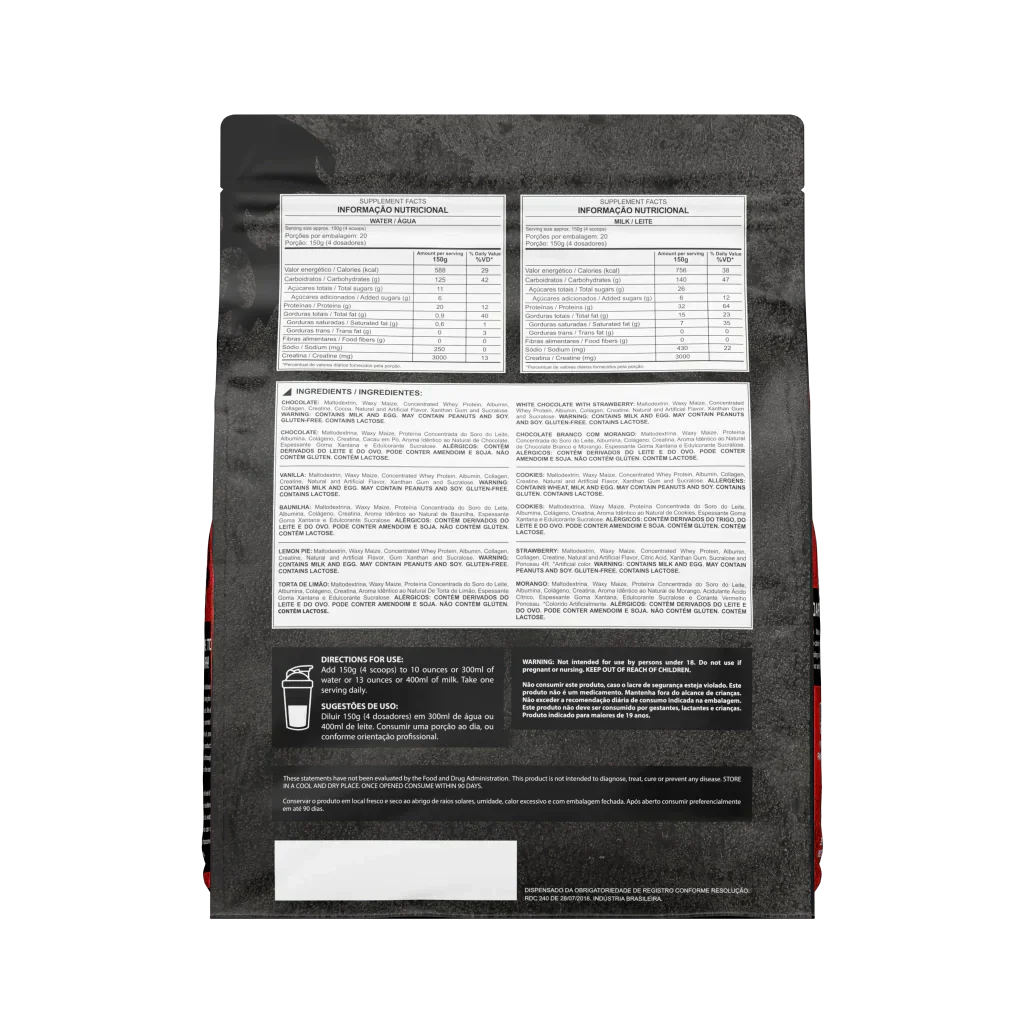 Hipercalórico Dark Mass 3kg - Dark Lab